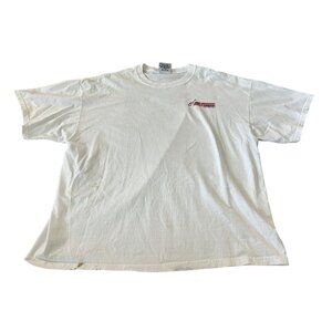 Chase Authentic Mens T Shirt Size XL White Dale Earnhardt Tribute Concert Print